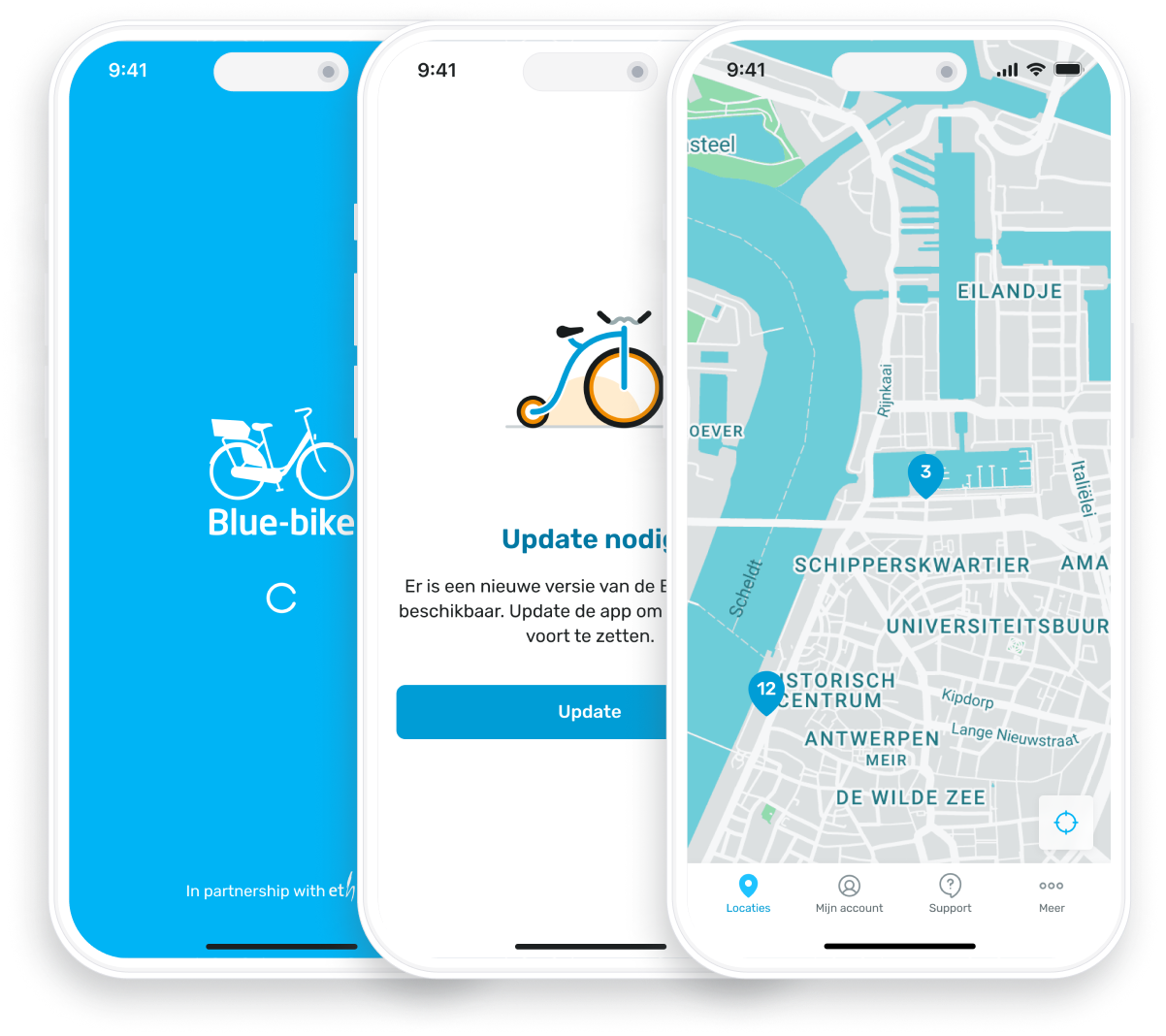 Blue-bike app