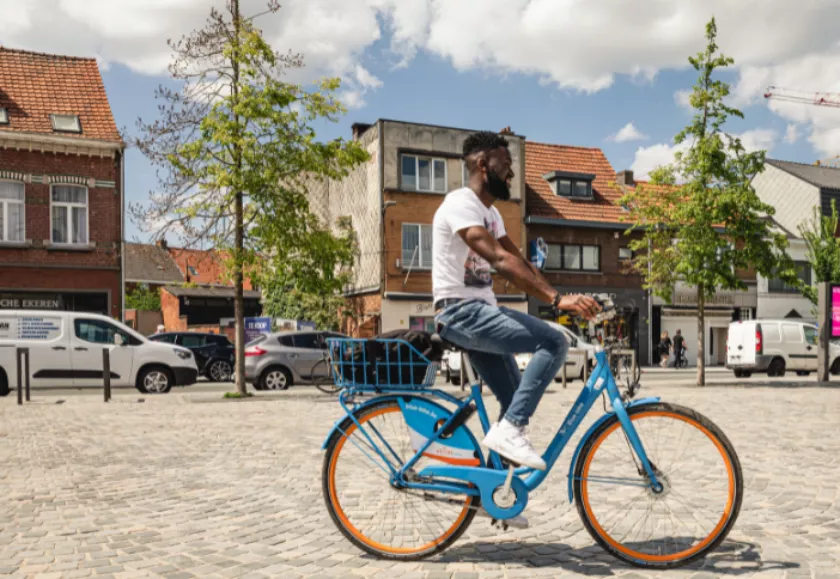 Blue Bike Altijd een fiets op zak