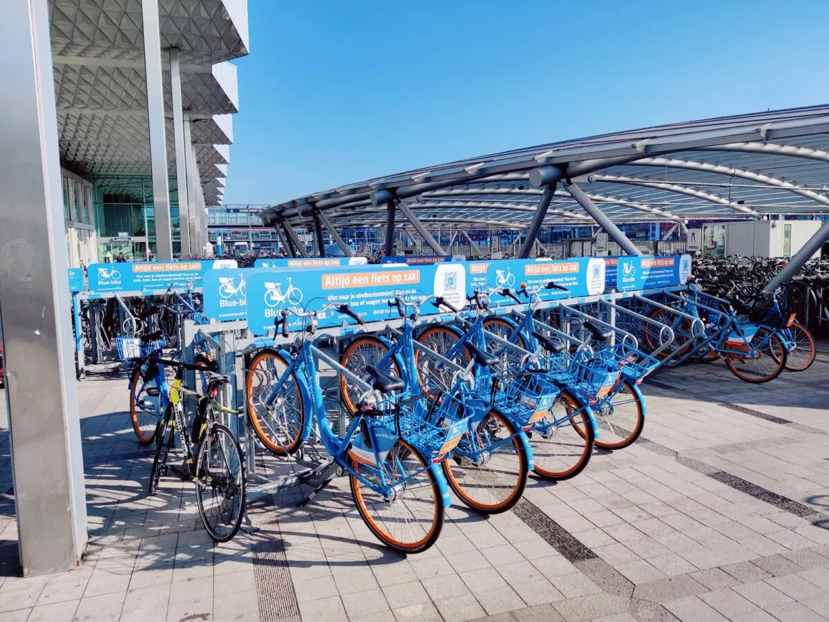 Digital locks rollout Blue Bike