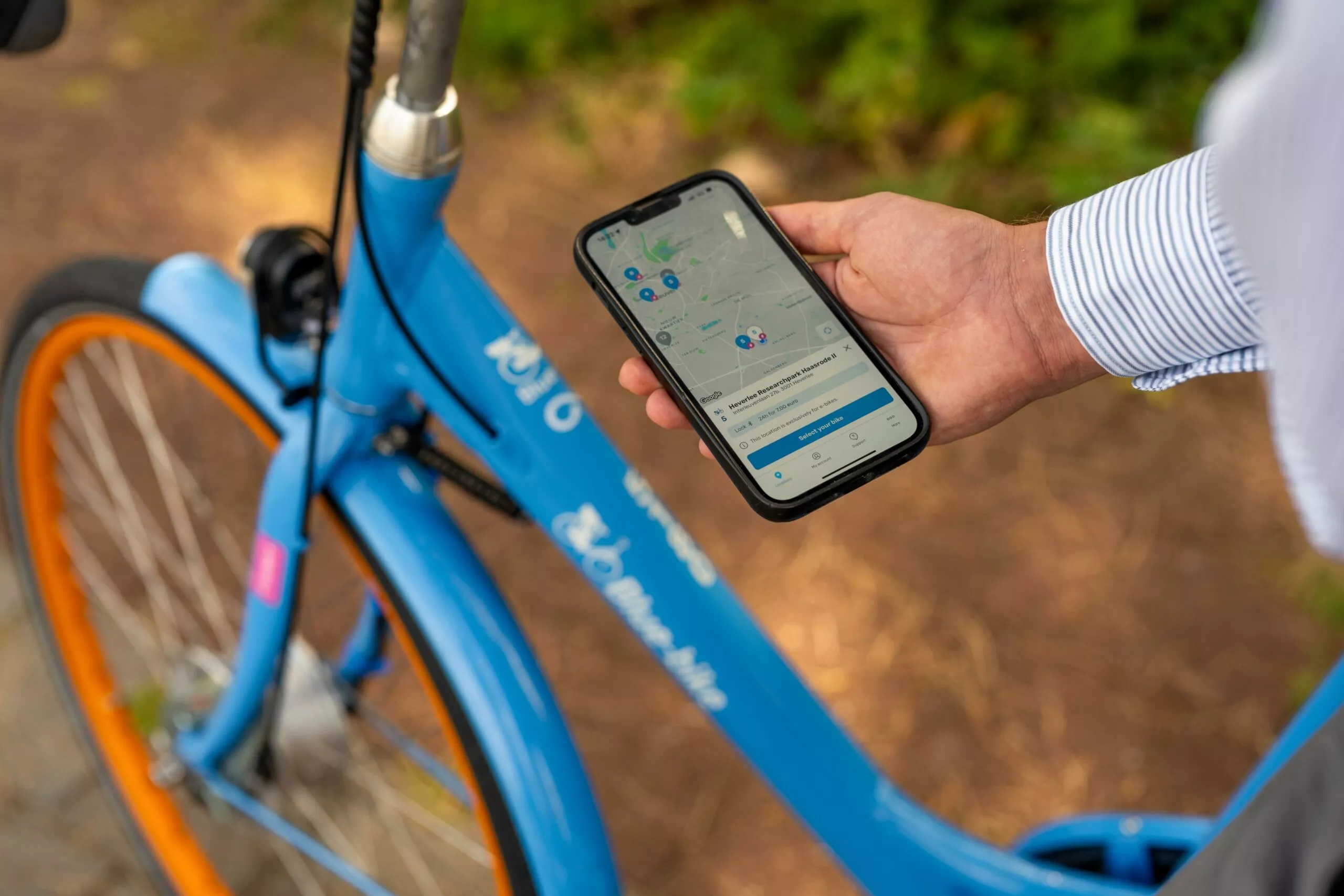 Blue-bike app