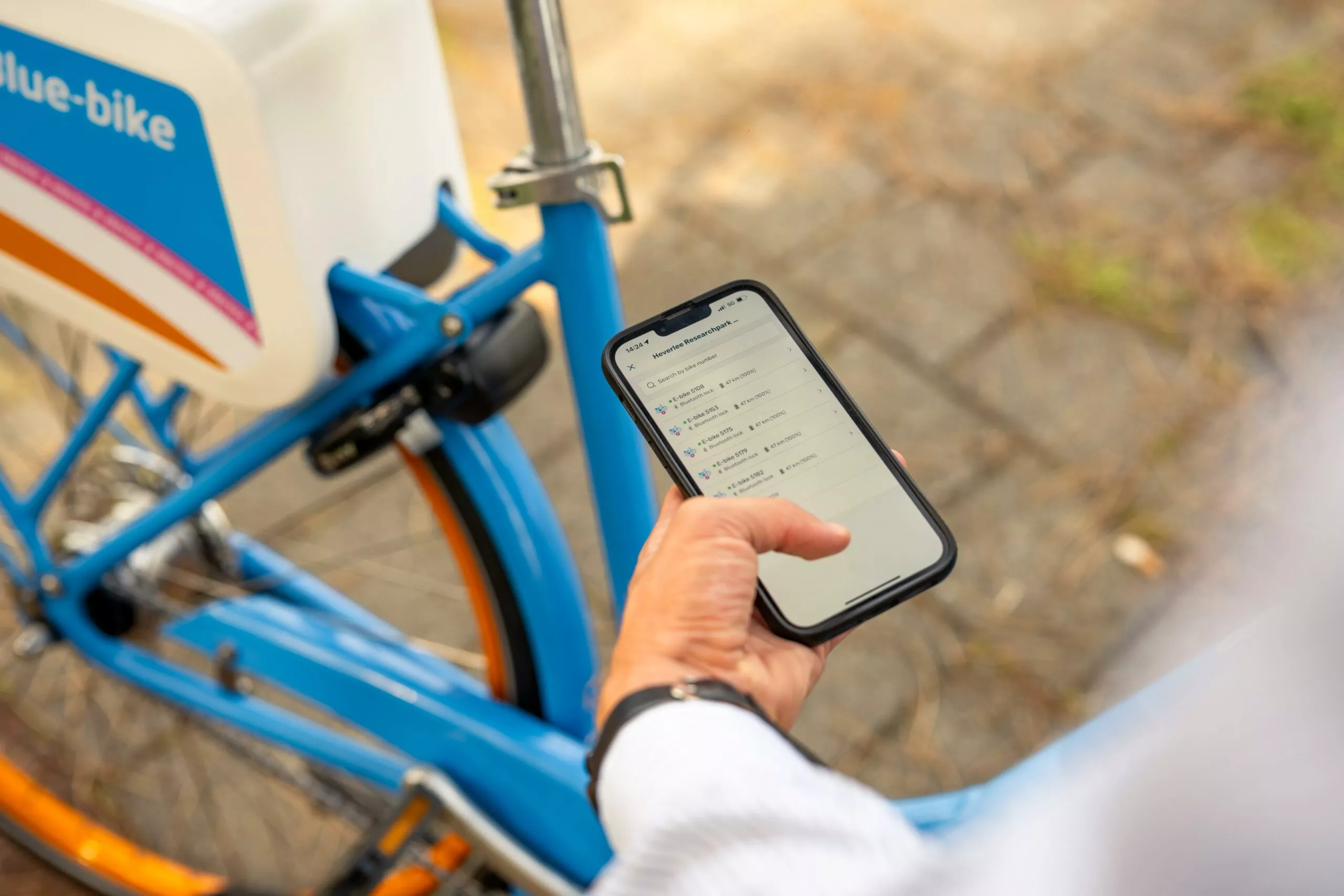 Blue-bike e-bike app