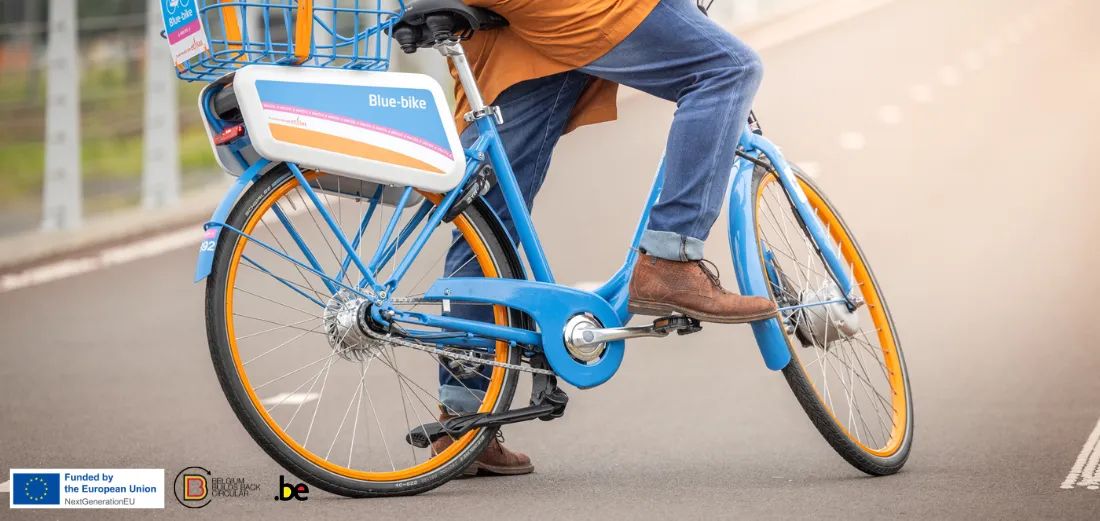 Blue-bike circulaire e-bike Blue-bike circulaire e-bike