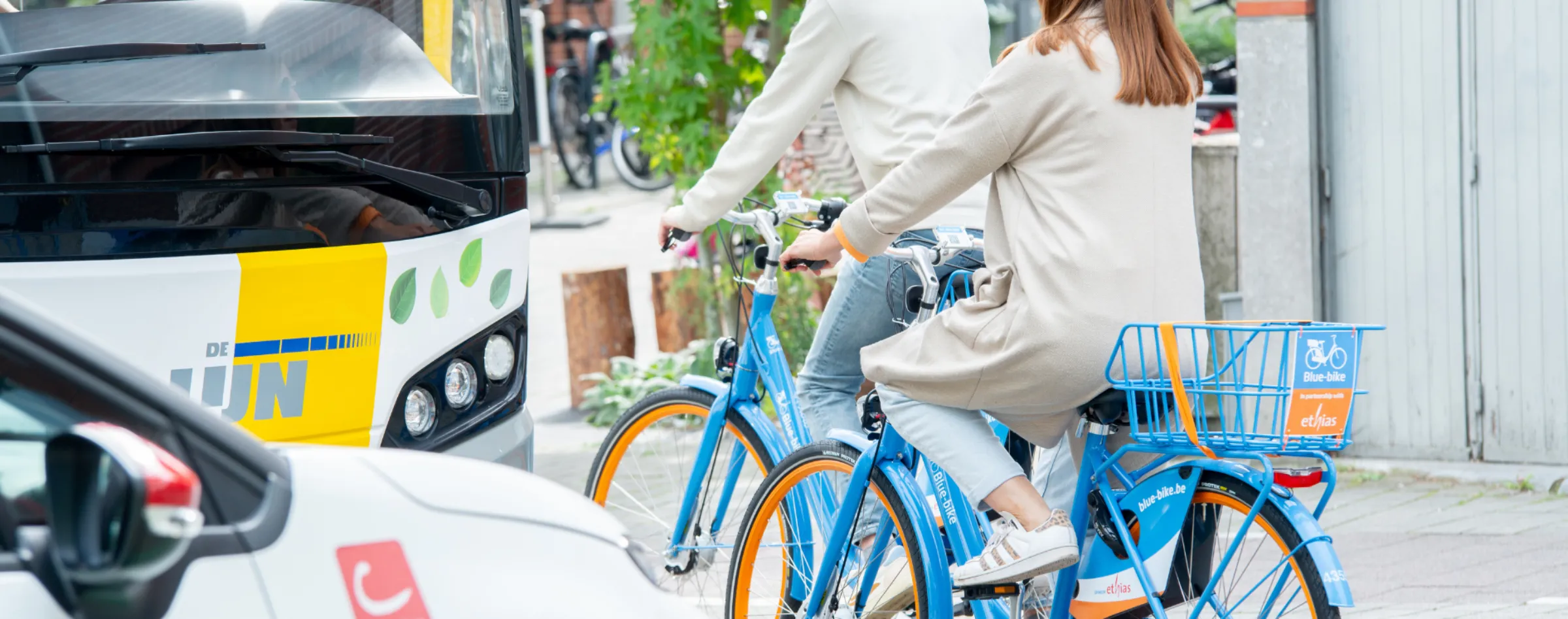 Slimme mobiliteit met Blue-bike & cambio